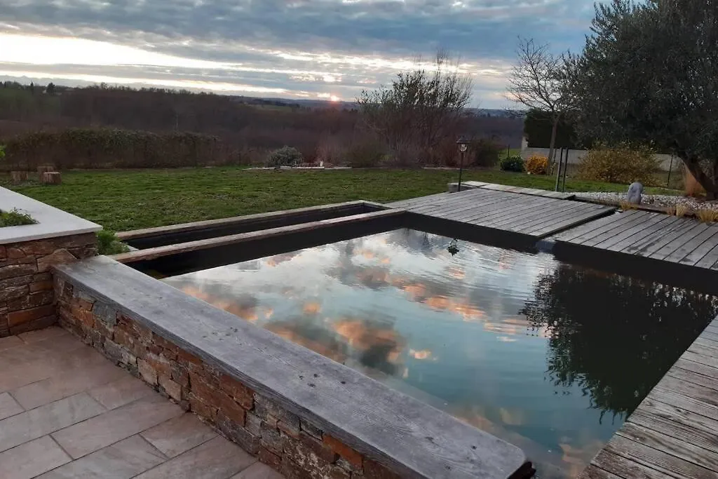 アパート Studio T1 Paisible Dans Villa Avec Bassin Naturel Saint-Pierre-de-Lages